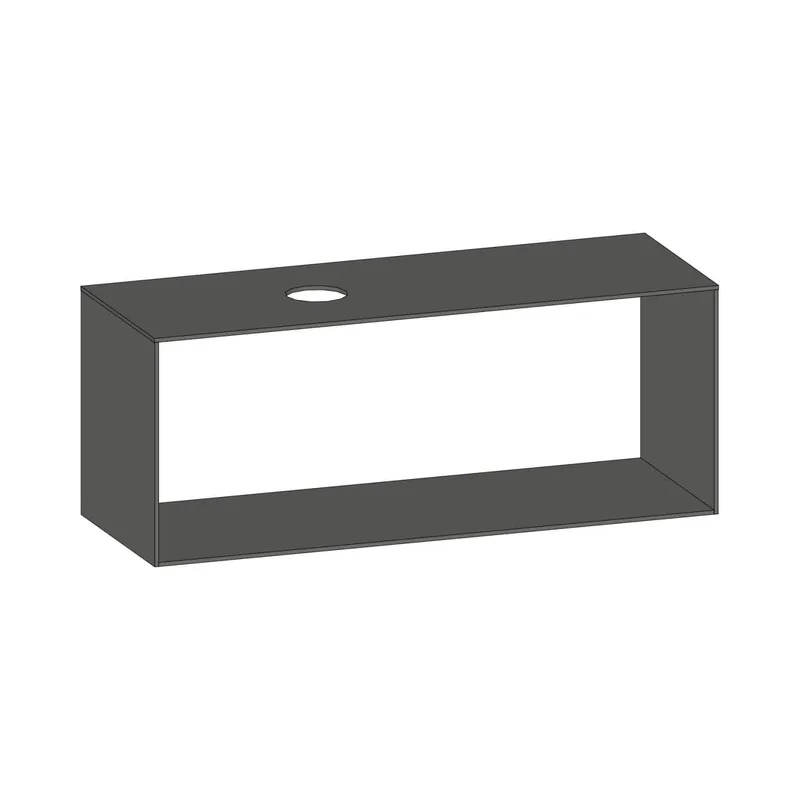 SCALIDO-Konsolenplatte m. Rahmen f Waschtisch US 1422x560x510mm 1 Ausschn links Farbvar A