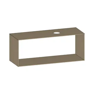 SCALIDO-Konsolenplatte m. Rahmen f Waschtisch US 1422x560x510mm 1 Aussch rechts Farbvar K