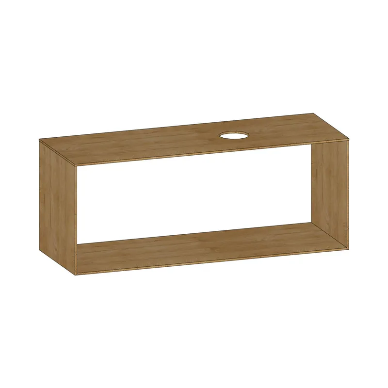 SCALIDO-Konsolenplatte m. Rahmen f Waschtisch US 1422x560x510mm 1 Aussch rechts Farbvar S