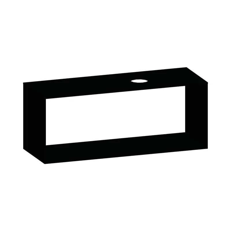 SCALIDO-Konsolenplatte m. Rahmen f Waschtisch US 1422x560x510mm 1 Aussch rechts Farbvar V
