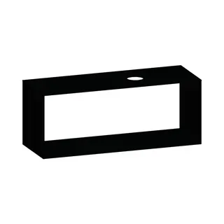 SCALIDO-Konsolenplatte m. Rahmen f Waschtisch US 1422x560x510mm 1 Aussch rechts Farbvar V