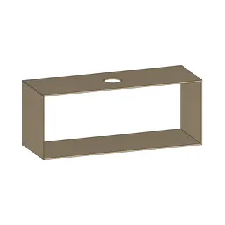 SCALIDO-Konsolenplatte m. Rahmen f Waschtisch US 1422x560x510mm 1 Aussch mittig Farbvar K