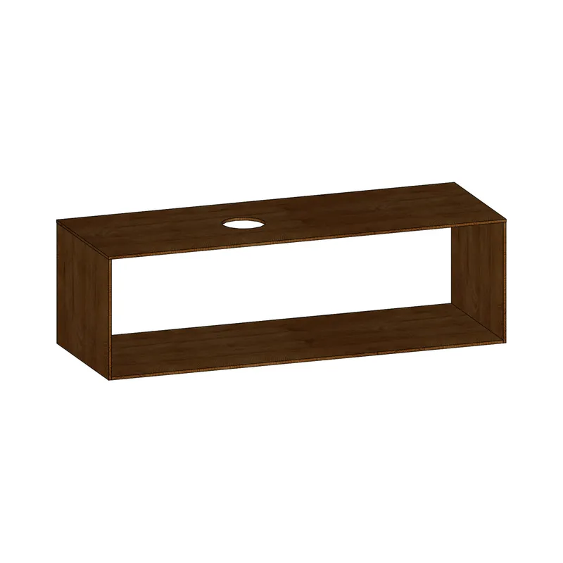 SCALIDO-Konsolenplatte m. Rahmen f Waschtisch US 1422x430x510mm 1 Ausschn links Farbvar S
