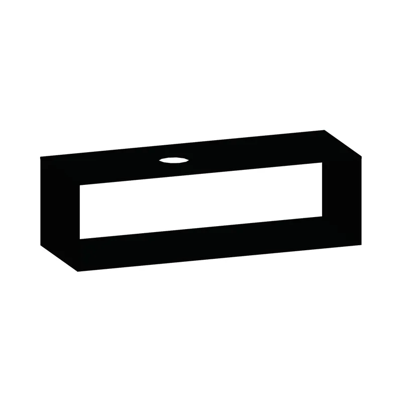 SCALIDO-Konsolenplatte m. Rahmen f Waschtisch US 1422x430x510mm 1 Ausschn links Farbvar V