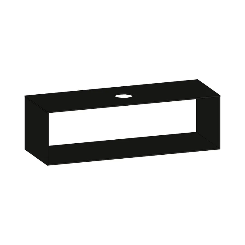 SCALIDO-Konsolenplatte m. Rahmen f Waschtisch US 1422x430x510mm 1 Aussch mittig Farbvar A