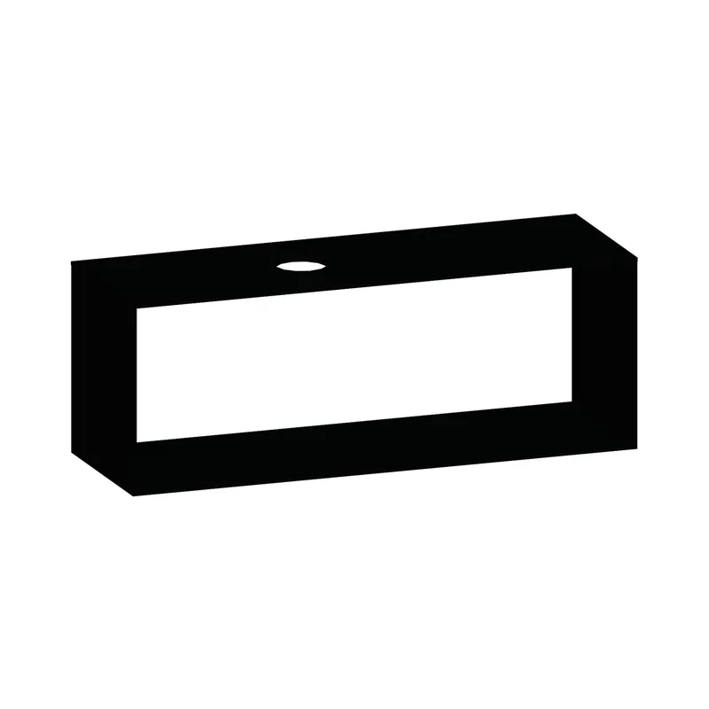 SCALIDO-Konsolenplatte m. Rahmen f Waschtisch US 1522x560x510mm 1 Ausschn links Farbvar V