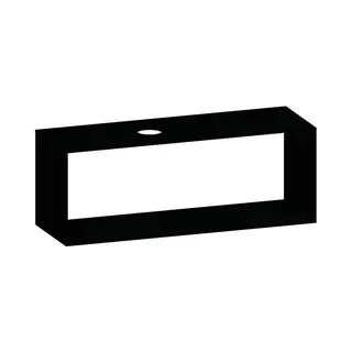 SCALIDO-Konsolenplatte m. Rahmen f Waschtisch US 1522x560x510mm 1 Ausschn links Farbvar V
