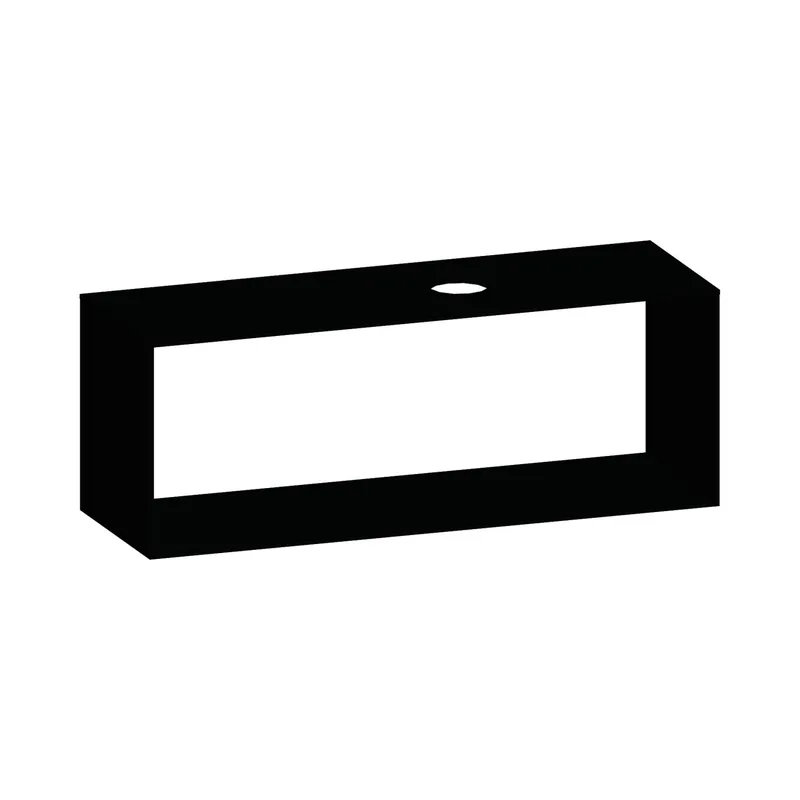 SCALIDO-Konsolenplatte m. Rahmen f Waschtisch US 1522x560x510mm 1 Aussch rechts Farbvar V