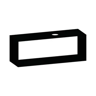 SCALIDO-Konsolenplatte m. Rahmen f Waschtisch US 1522x560x510mm 1 Aussch rechts Farbvar V