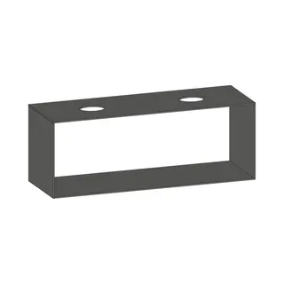 SCALIDO-Konsolenplatte m. Rahmen f Waschtisch US 1522x560x510mm 2 Ausschnitte Farbvar. A