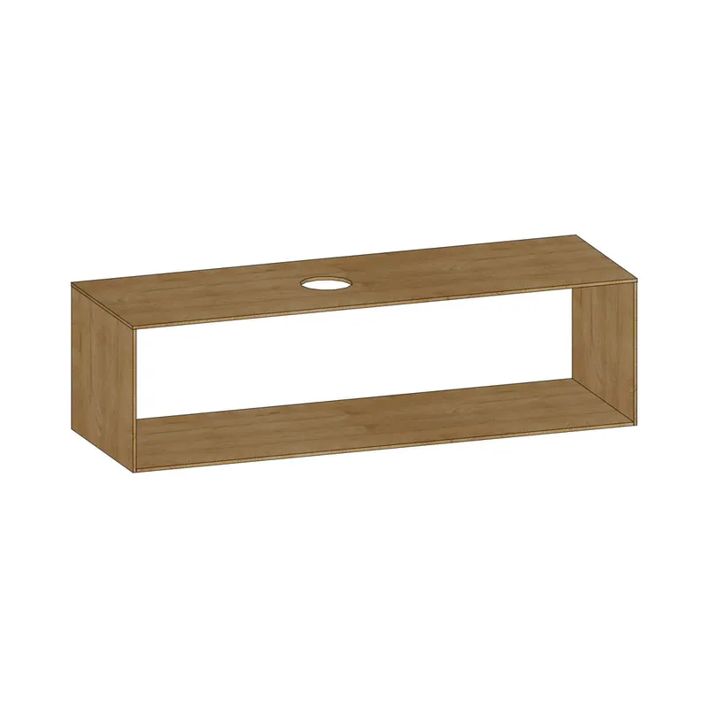 SCALIDO-Konsolenplatte m. Rahmen f Waschtisch US 1522x430x510mm 1 Ausschn links Farbvar S