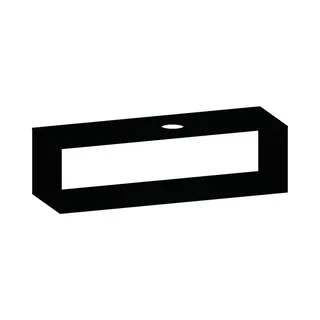 SCALIDO-Konsolenplatte m. Rahmen f Waschtisch US 1522x430x510mm 1 Aussch rechts Farbvar V