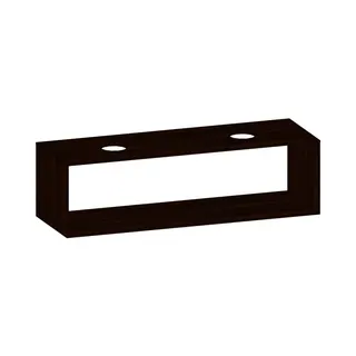 SCALIDO-Konsolenplatte m. Rahmen f Waschtisch US 1522x430x510mm 2 Ausschnitte Farbvar. E