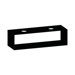 SCALIDO-Konsolenplatte m. Rahmen f Waschtisch US 1522x430x510mm 2 Ausschnitte Farbvar. V
