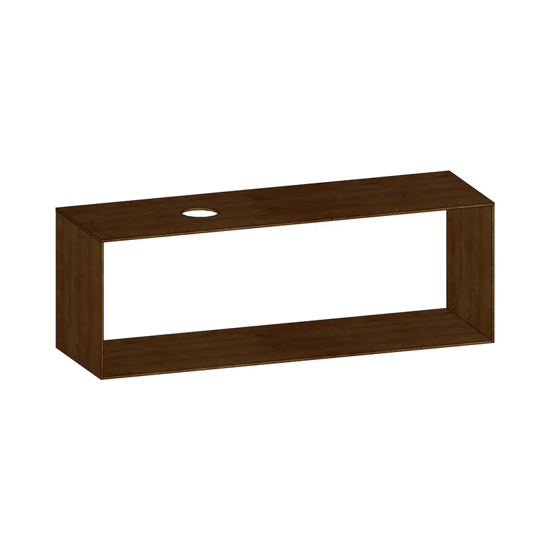 SCALIDO-Konsolenplatte m. Rahmen f Waschtisch US 1622x560x510mm 1 Ausschn links Farbvar S