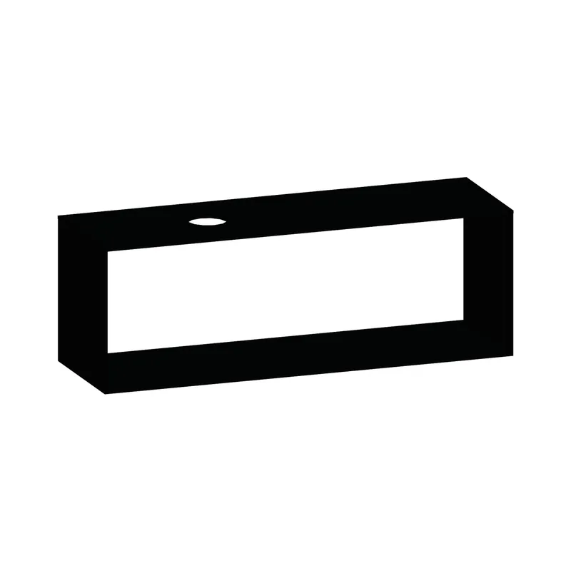 SCALIDO-Konsolenplatte m. Rahmen f Waschtisch US 1622x560x510mm 1 Ausschn links Farbvar V