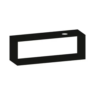 SCALIDO-Konsolenplatte m. Rahmen f Waschtisch US 1622x560x510mm 1 Aussch rechts Farbvar A