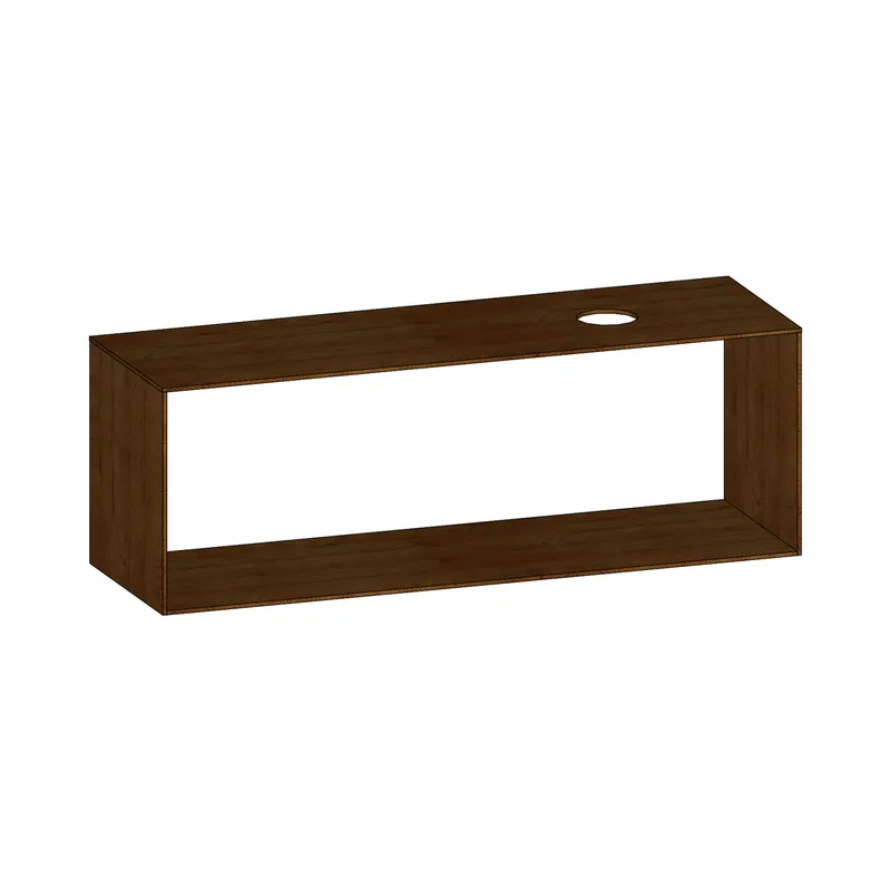 SCALIDO-Konsolenplatte m. Rahmen f Waschtisch US 1622x560x510mm 1 Aussch rechts Farbvar S