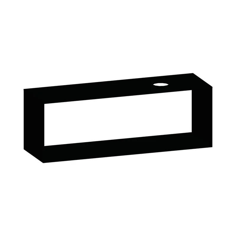 SCALIDO-Konsolenplatte m. Rahmen f Waschtisch US 1622x560x510mm 1 Aussch rechts Farbvar V