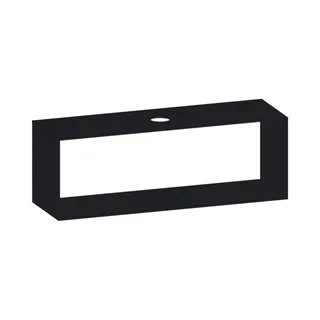 SCALIDO-Konsolenplatte m. Rahmen f Waschtisch US 1622x560x510mm 1 Aussch mittig Farbvar V
