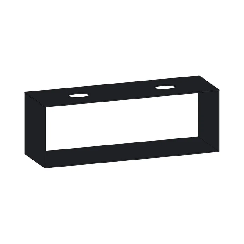 SCALIDO-Konsolenplatte m. Rahmen f Waschtisch US 1622x560x510mm 2 Ausschnitte Farbvar. V