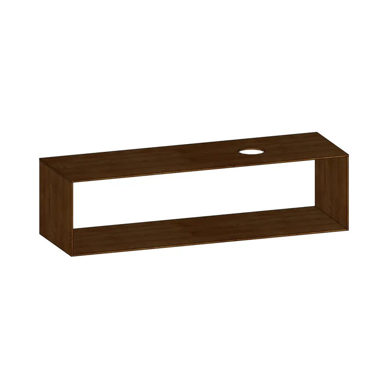 SCALIDO-Konsolenplatte m. Rahmen f Waschtisch US 1622x430x510mm 1 Aussch rechts Farbvar S