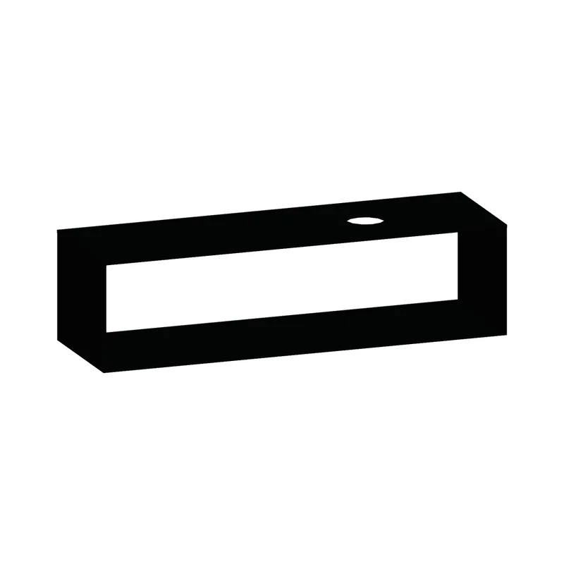 SCALIDO-Konsolenplatte m. Rahmen f Waschtisch US 1622x430x510mm 1 Aussch rechts Farbvar V