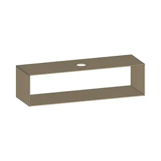 SCALIDO-Konsolenplatte m. Rahmen f Waschtisch US 1622x430x510mm 1 Aussch mittig Farbvar K