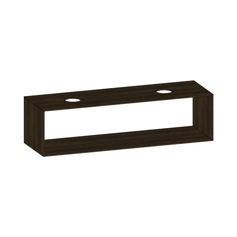 SCALIDO-Konsolenplatte m. Rahmen f Waschtisch US 1622x430x510mm 2 Ausschnitte Farbvar. N