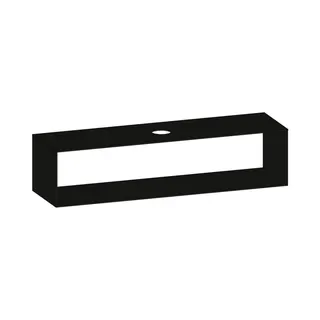 SCALIDO-Konsolenplatte m. Rahmen f Waschtisch US 1822x430x510mm 1 Aussch mittig Farbvar A