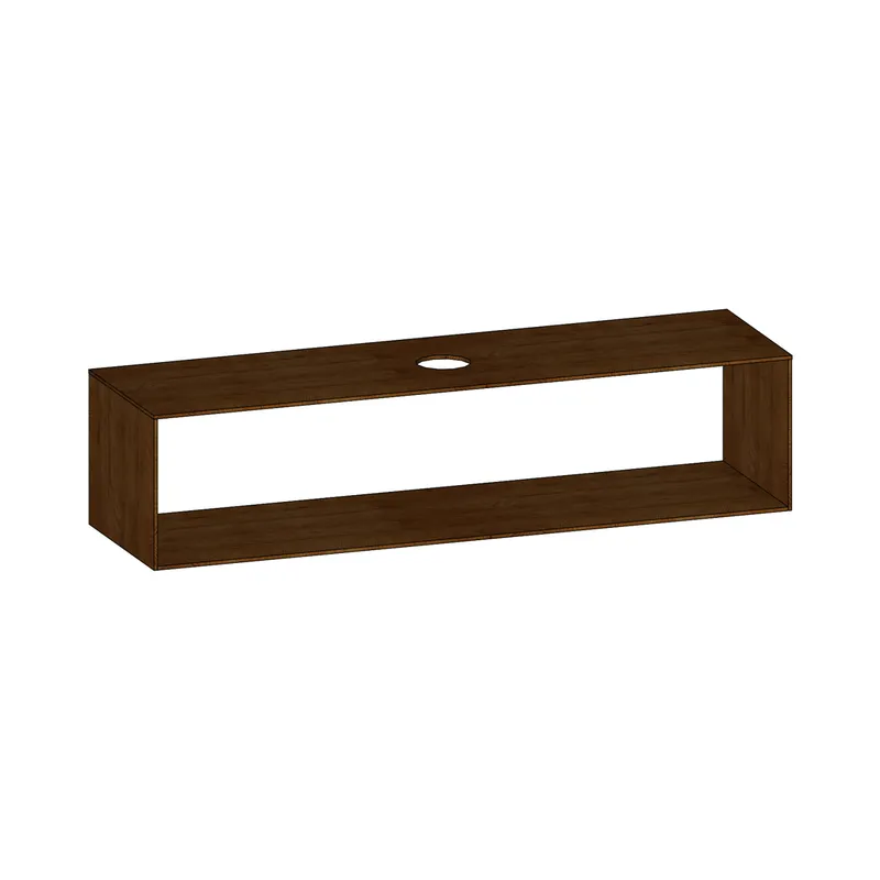 SCALIDO-Konsolenplatte m. Rahmen f Waschtisch US 1822x430x510mm 1 Aussch mittig Farbvar S