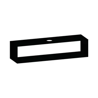 SCALIDO-Konsolenplatte m. Rahmen f Waschtisch US 1822x430x510mm 1 Aussch mittig Farbvar V