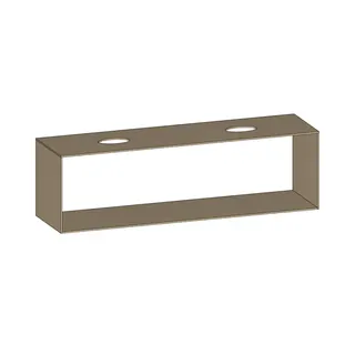 SCALIDO-Konsolenplatte m. Rahmen f Waschtisch US 1922x560x510mm 2 Ausschnitte Farbvar. K