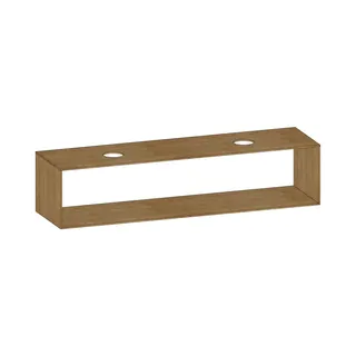 SCALIDO-Konsolenplatte m. Rahmen f Waschtisch US 1922x430x510mm 2 Ausschnitte Farbvar. S