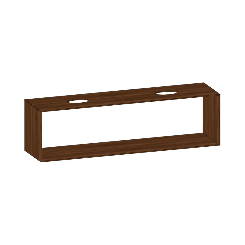 SCALIDO-Konsolenplatte m. Rahmen f Waschtisch US 2022x560x510mm 2 Ausschnitte Farbvar. E