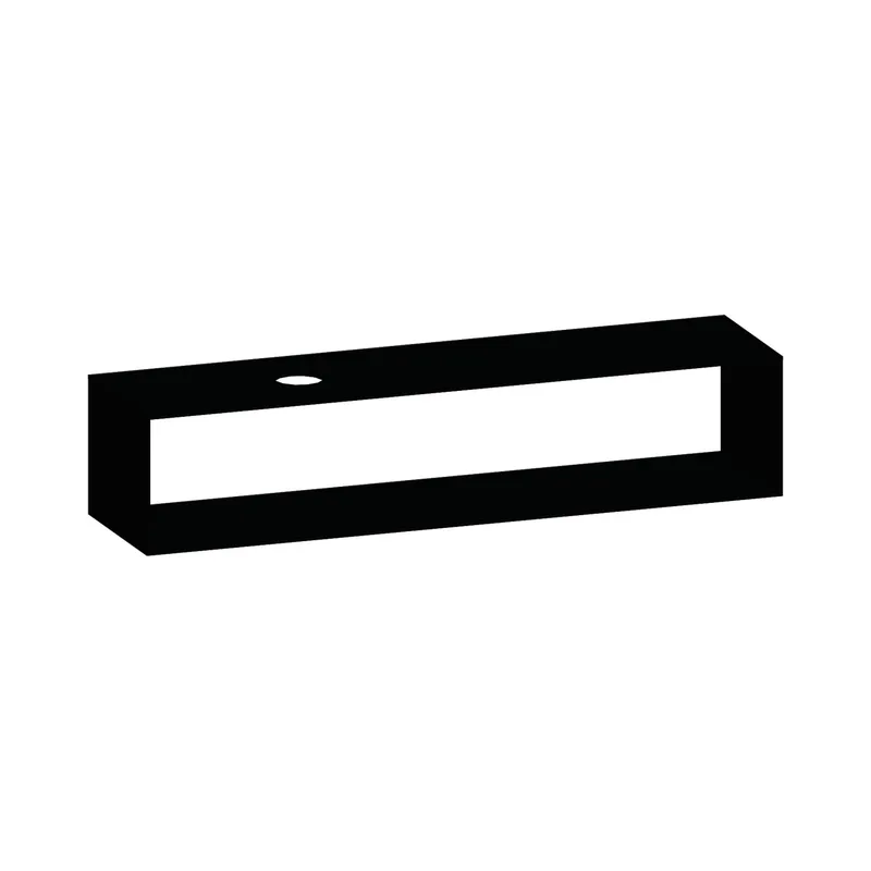 SCALIDO-Konsolenplatte m. Rahmen f Waschtisch US 2022x430x510mm 1 Ausschn links Farbvar V