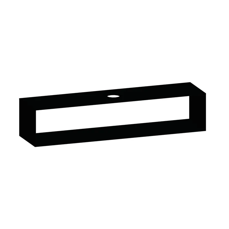 SCALIDO-Konsolenplatte m. Rahmen f Waschtisch US 2022x430x510mm 1 Aussch mittig Farbvar V