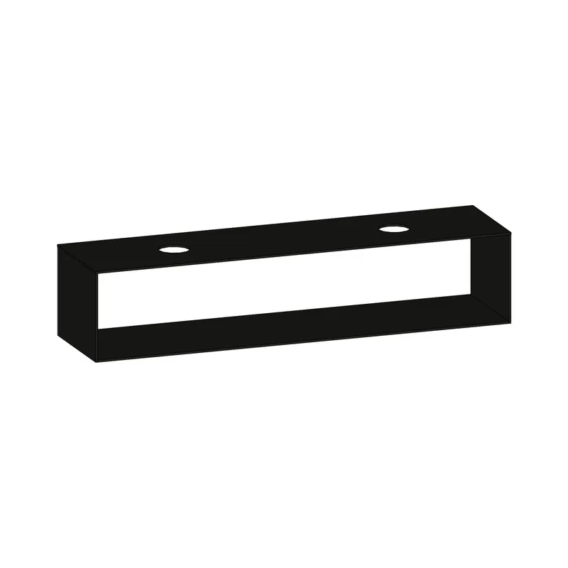 SCALIDO-Konsolenplatte m. Rahmen f Waschtisch US 2022x430x510mm 2 Ausschnitte Farbvar. A