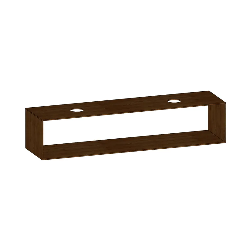 SCALIDO-Konsolenplatte m. Rahmen f Waschtisch US 2022x430x510mm 2 Ausschnitte Farbvar. S