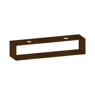 SCALIDO-Konsolenplatte m. Rahmen f Waschtisch US 2022x430x510mm 2 Ausschnitte Farbvar. S