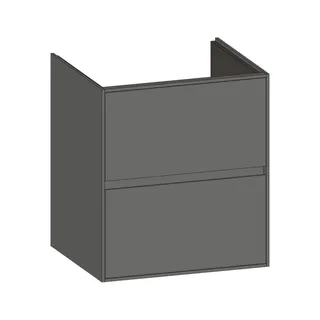 SCALIDO-Waschtisch-Unterschrank für Waschtisch SLIM 600 590x660x490mm 2 Auszüge Farbvar. A/A/A
