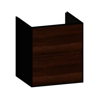 SCALIDO-Waschtisch-Unterschrank für Waschtisch SLIM 600 590x660x490mm 2 Auszüge Farbvar. E/V/E