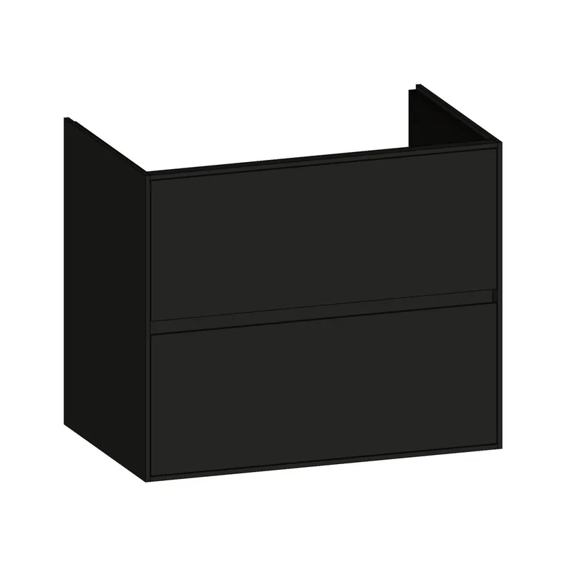 SCALIDO-Waschtisch-Unterschrank für Waschtisch SLIM 800 790x660x490mm 2 Auszüge Farbvar. A/A/A
