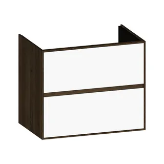 SCALIDO-Waschtisch-Unterschrank für Waschtisch SLIM 800 790x660x490mm 2 Auszüge Farbvar. W/N/N