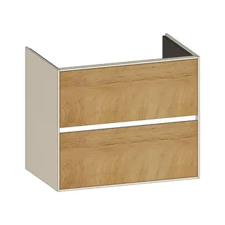 SCALIDO-Waschtisch-Unterschrank für Waschtisch SLIM 800 790x660x490mm 2 Auszüge Farbvar. Sonder