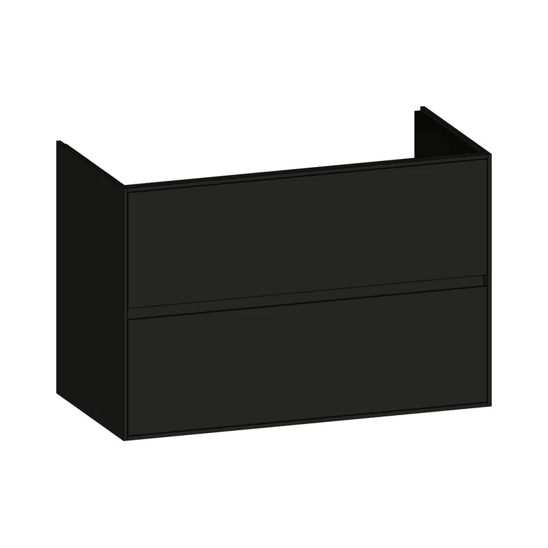 SCALIDO-Waschtisch-Unterschrank für Waschtisch SLIM 1000 990x660x490mm 2 Auszüge Farbvar. A/A/A