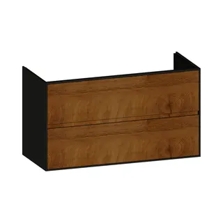 SCALIDO-Waschtisch-Unterschrank für Waschtisch SLIM 1200 1190x660x490mm 2 Auszüge Farbvar. S/A/S