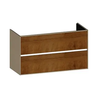 SCALIDO-Waschtisch-Unterschrank für Waschtisch SLIM 1200 1190x660x490mm 2 Auszüge Farbvar. Sonder