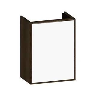 SCALIDO-Waschtisch-Unterschrank kompakt asymetr. 410x560x260mm 1 Tür rechts Farbvar W/N/X