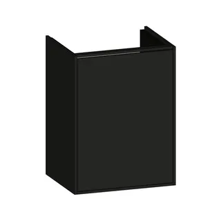 SCALIDO-Waschtisch-Unterschrank kompakt 410x560x325mm 1 Tür links Farbvar. A/A/X